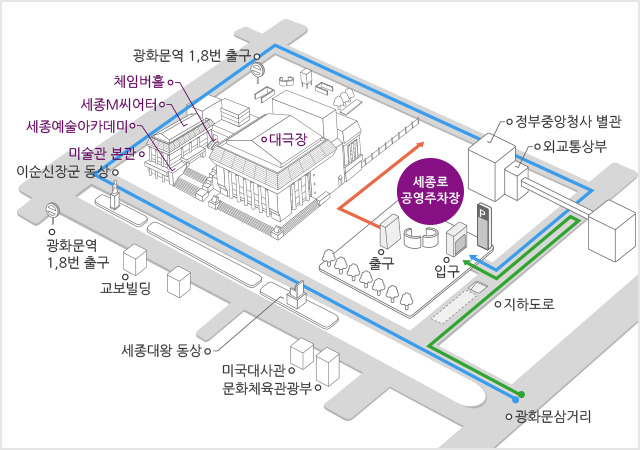 광화문에서 오는 길